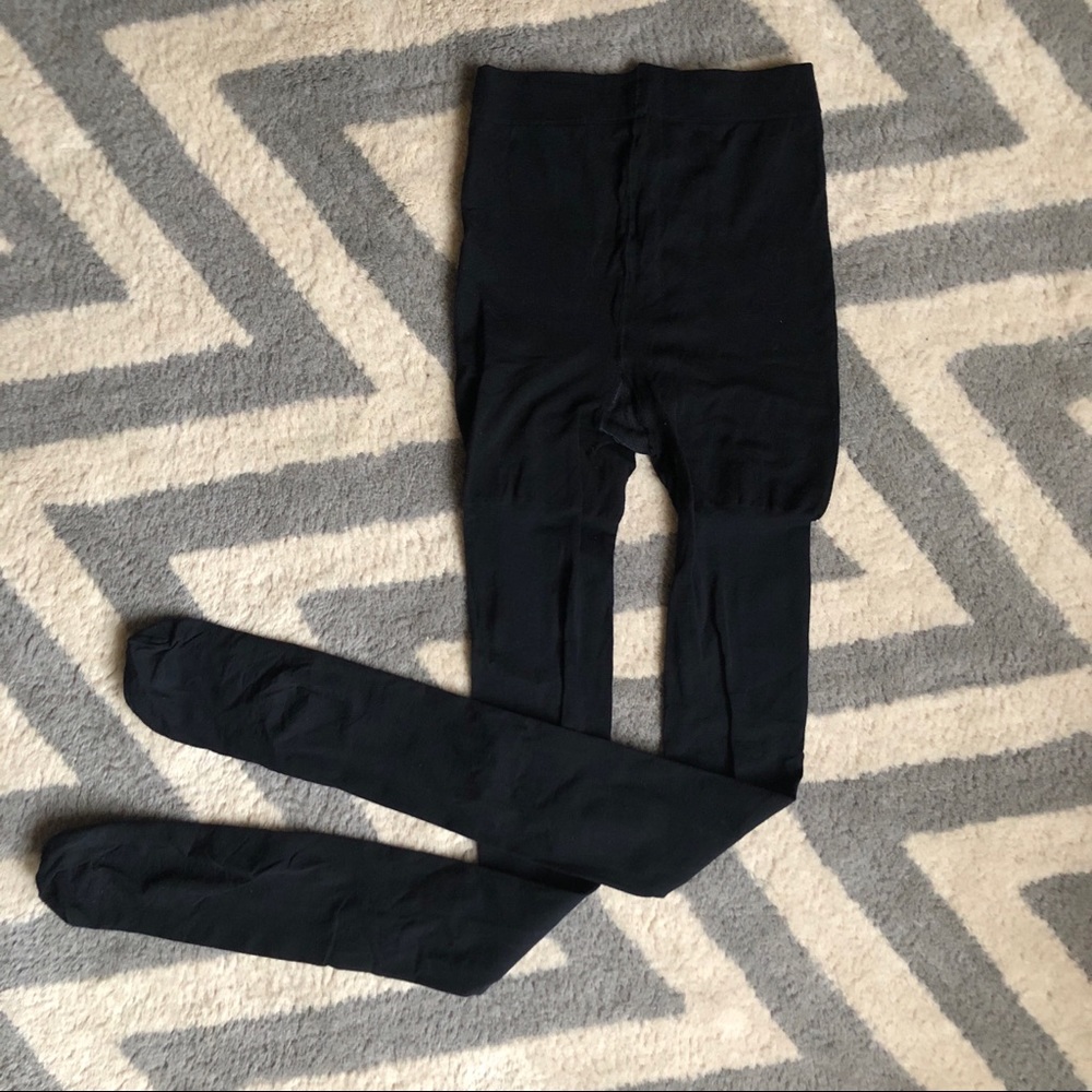 Hue Black Footed Tights
